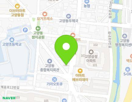 경기도 고양시 덕양구 혜음로 21 (고양동) 지도