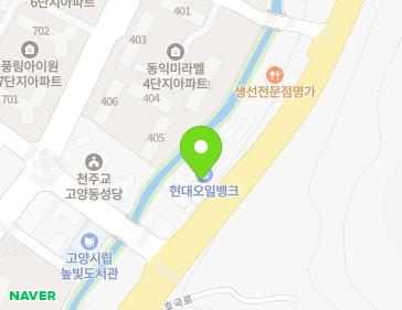 경기도 고양시 덕양구 호국로 1789 (고양동) 지도