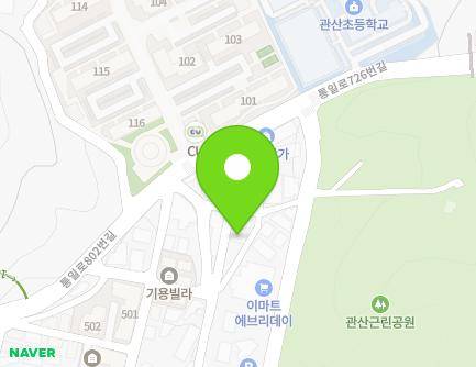 경기도 고양시 덕양구 통일로770번길 58 (관산동, 한울유치원) 지도