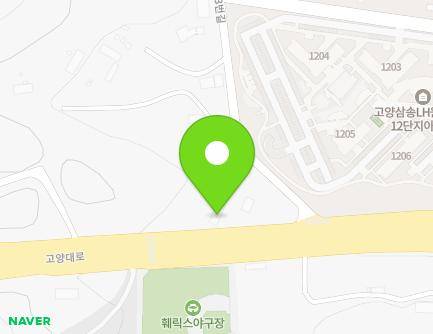경기도 고양시 덕양구 고양대로1643번길 17 (원흥동) 지도