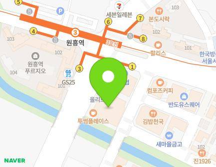 경기도 고양시 덕양구 권율대로 668 (원흥동, 티오피클래식) 지도