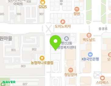 경기도 고양시 덕양구 무원로 24 (행신동, 골드프라자) 지도