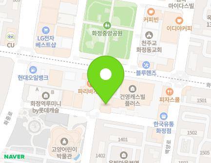 경기도 고양시 덕양구 화중로 32-31 (화정동, 효원빌딩) 지도