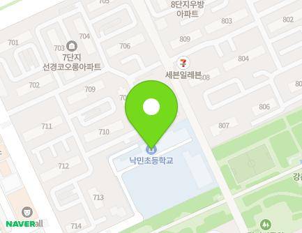 경기도 고양시 일산동구 강석로 134 (마두동, 낙민초등학교) 지도