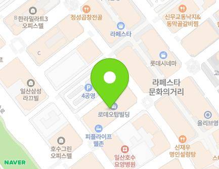 경기도 고양시 일산동구 무궁화로 20-38 (장항동, 로데오탑) 지도