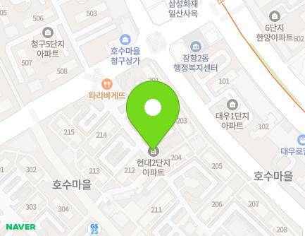 경기도 고양시 일산동구 노루목로 100 (장항동, 호수마을2단지아파트) 지도