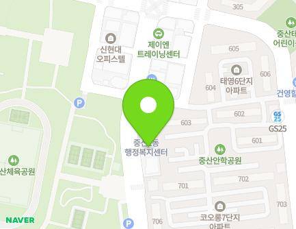 경기도 고양시 일산동구 중산로 220 (중산동) 지도