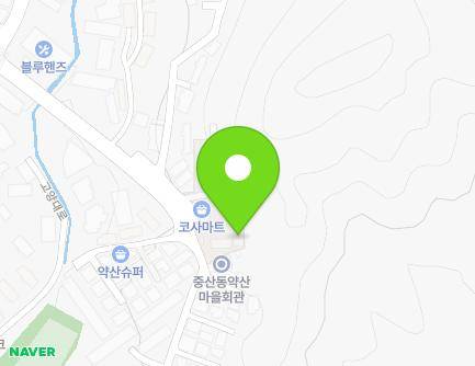 경기도 고양시 일산동구 약산길 38-6 (중산동, 포포인트빌리지) 지도