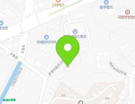경기도 고양시 일산동구 은행마을로21번길 119 (풍동, 고양교회) 지도