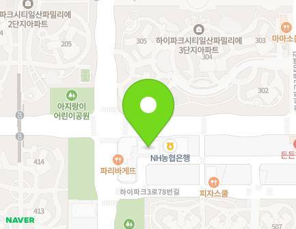 경기도 고양시 일산서구 하이파크2로 40 (덕이동, 금문프라자) 지도