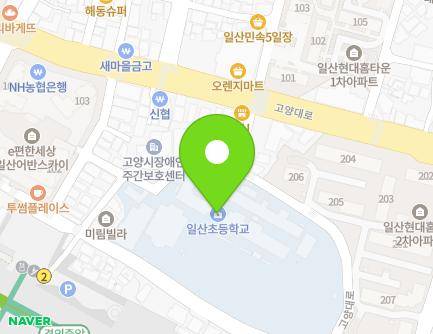 경기도 고양시 일산서구 일중로15번길 38 (일산동) 지도