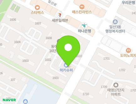 경기도 고양시 일산서구 강선로 137 (일산동, 후곡마을16단지) 지도