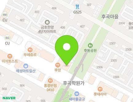 경기도 고양시 일산서구 일산로 556 (일산동, 후곡타운) 지도