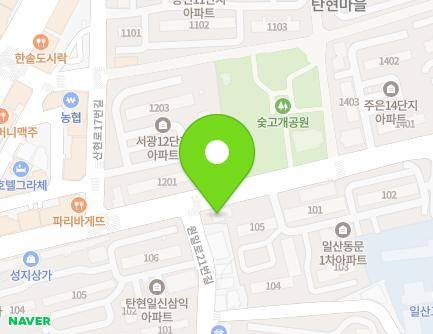 경기도 고양시 일산서구 산현로 28 (일산동, 동문어린이집) 지도