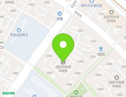 경기도 고양시 일산서구 강선로 30 (주엽동, 강선마을15단지아파트) 지도