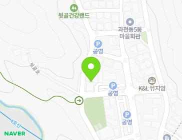 경기도 과천시 뒷골로 26 (과천동, 그레이스) 지도