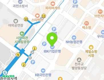 경기도 과천시 별양상가1로 13 (별양동, 교보빌딩) 지도