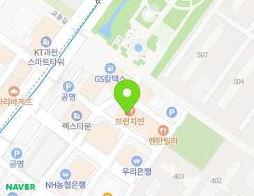 경기도 과천시 별양상가1로 30 (별양동, 골든타워) 지도