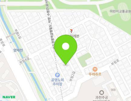 경기도 과천시 부림2길 29 (부림동, 행복드림) 지도