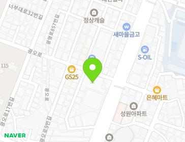 경기도 광명시 광오로 3 (광명동) 지도