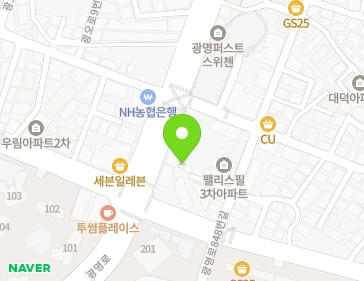 경기도 광명시 광명로 826 (광명동) 지도