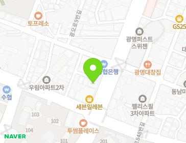 경기도 광명시 광명로 825 (광명동) 지도