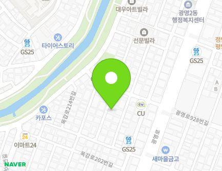 경기도 광명시 광명로927번길 9-7 (광명동, 효성빌라) 지도