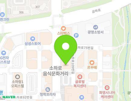 경기도 광명시 소하로 81 (소하동) 지도