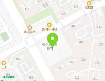경기도 광명시 하안로 108 (소하동, 에이스 광명타워) 지도