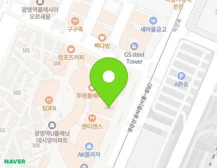 경기도 광명시 신기로 22 (일직동) 지도