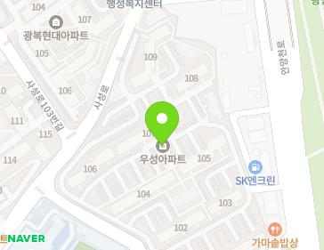 경기도 광명시 시청로 139 (철산동, 우성아파트) 지도