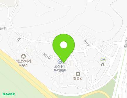 경기도 광주시 허산길 17-47 (고산동, 한일빌라) 지도