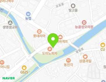 경기도 광주시 오포로 116 (능평동, 한산빌딩) 지도