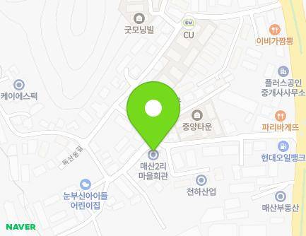 경기도 광주시 독산동길 21 (매산동, 매산2리마을회관) 지도