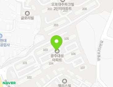 경기도 광주시 회안대로 90 (매산동, 광주오포대성아파트) 지도