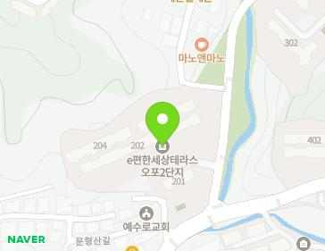 경기도 광주시 문형산길 131 (신현동, e편한세상테라스오포2단지) 지도