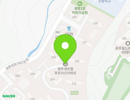경기도 광주시 경충대로1461번길 43 (쌍령동, 광주센트럴푸르지오) 지도
