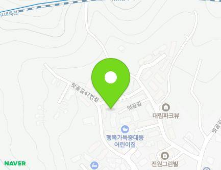 경기도 광주시 텃골길47번길 30-4 (중대동, 힐스크라운) 지도