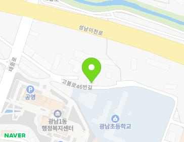 경기도 광주시 고불로46번길 40 (중대동) 지도
