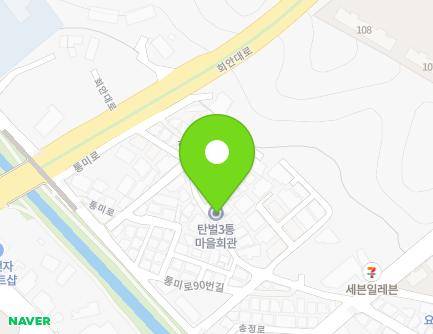 경기도 광주시 통미로90번길 9-16 (탄벌동, 마을회관) 지도
