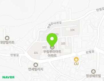 경기도 광주시 탄벌길 60 (탄벌동, 우림루미아트아파트) 지도