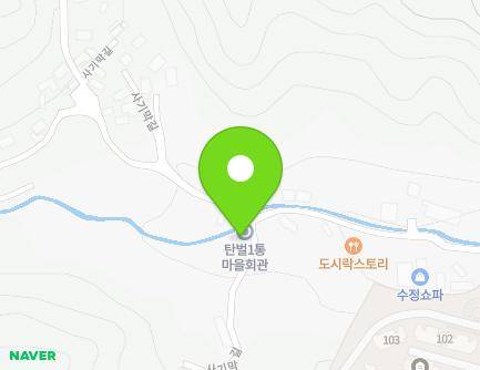 경기도 광주시 사기막길 77-4 (탄벌동, 탄벌1통마을회관) 지도