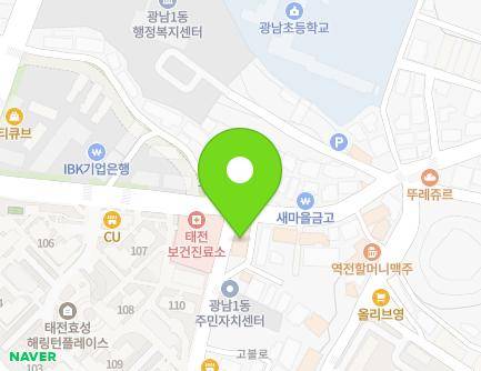 경기도 광주시 고불로 73-10 (태전동) 지도