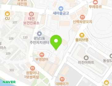경기도 광주시 태봉로 20-1 (태전동) 지도