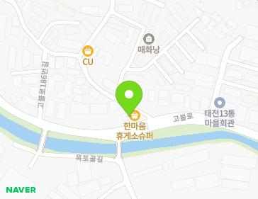 경기도 광주시 고불로 190 (태전동) 지도