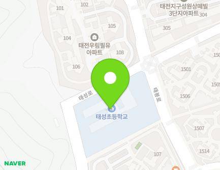 경기도 광주시 태성로 37 (태전동, 태성초등학교) 지도