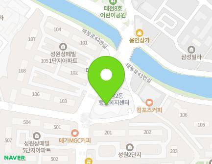 경기도 광주시 태봉로 51 (태전동, 성원프라자) 지도