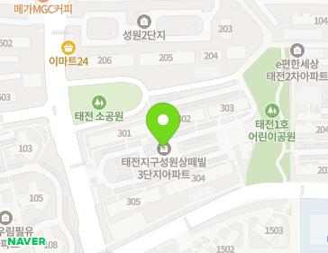 경기도 광주시 태봉로 77 (태전동, 3단지성원아파트) 지도