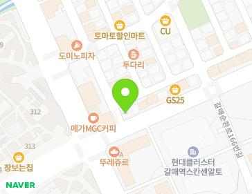 경기도 구리시 갈매순환로204번길 8-20 (갈매동, B612) 지도