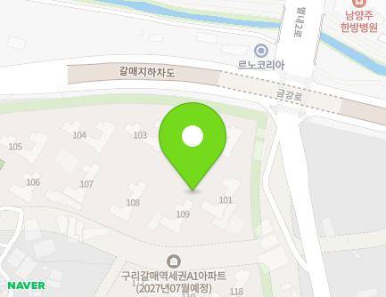 경기도 구리시 담터길21번길 78 (갈매동, 우진프라스틱) 지도